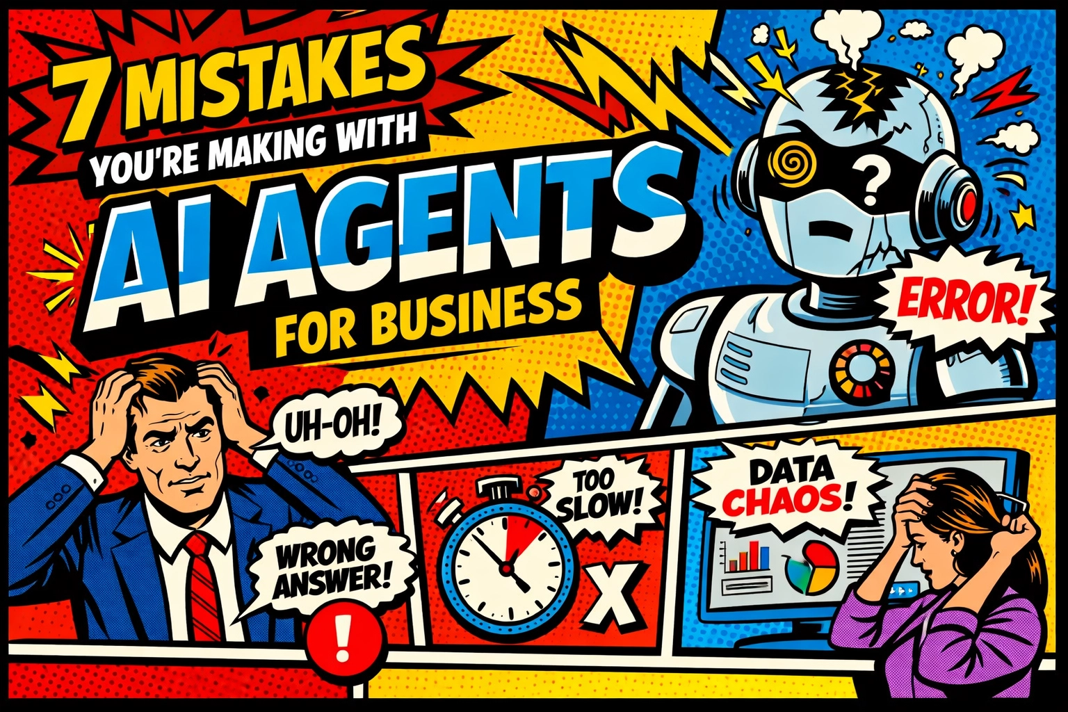 7 Mistakes You’re Making with AI Agents for Business (and How to Fix Them)
